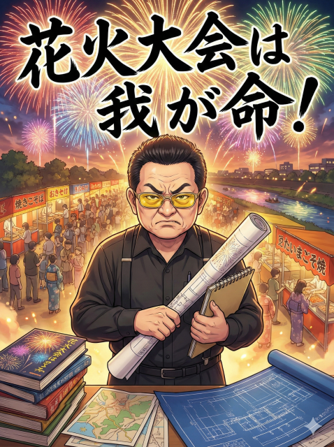 花火大会研究家の小塚美智雄